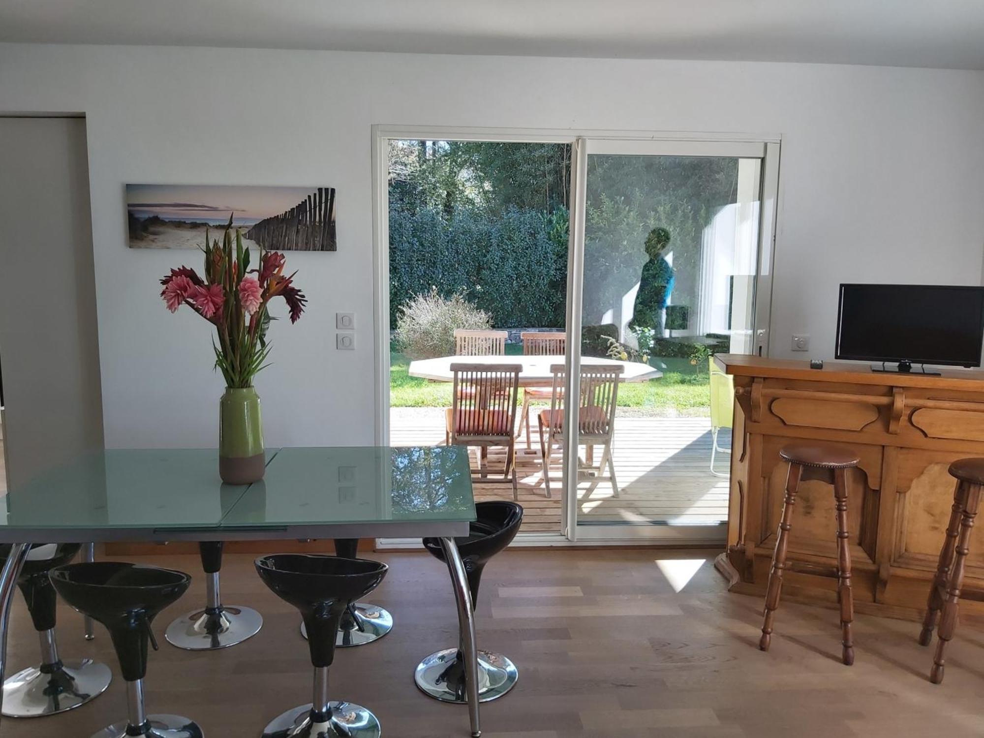Appartement 3*** Avec Jardin Et Wifi A Proximite De Saint Jean De Luz - Fr-1-239-504 Ascain Luaran gambar